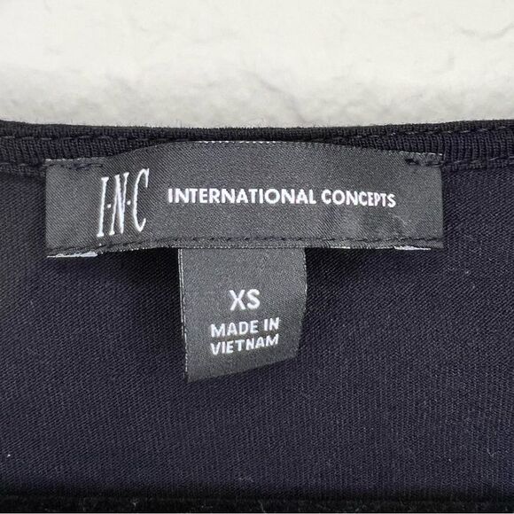 INC rhinestone top. Excellent condition size extra small - Picture 3 of 5